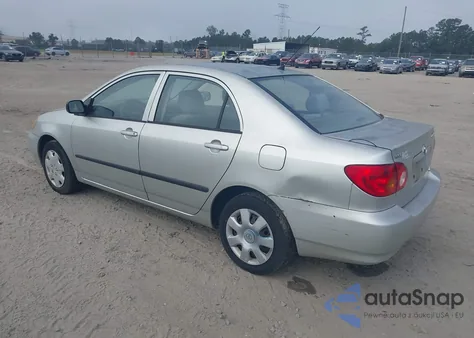 2004 Toyota Corolla Ce из США, поврежденный, VIN JTDBR32EX42043375